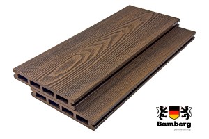Пустотелая доска Fossiled_3D Natural African Bubinga 33